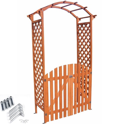 Rose arco legno - , traliccio