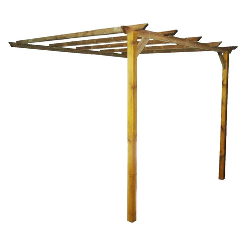 Pergola addossata legno mt - addossata,