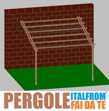 Pergola in Legno Impregnato