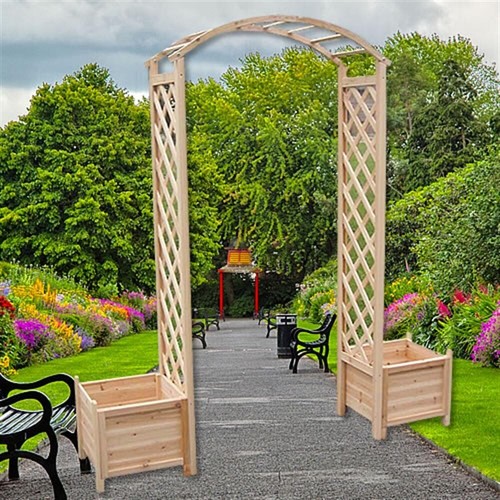 Arco per rose legno - , pergola