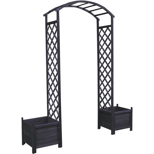 Arco per rose - , nero