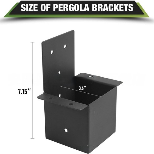 Kit supporto pergola parete - da,