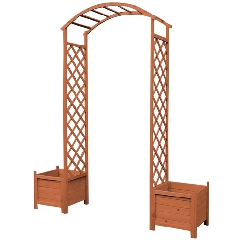 Arco per rose legno pergola