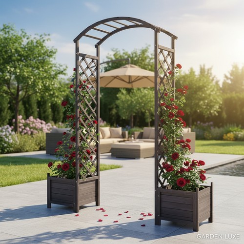 Arco per rose - griglia,