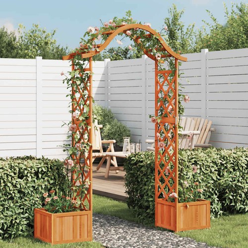 Pergola con fioriera - , legno